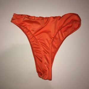 Women’s High Waisted Bikini Bottoms-Thong bandage